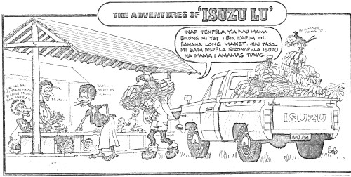 Isuzu Lu: Banana long Maket